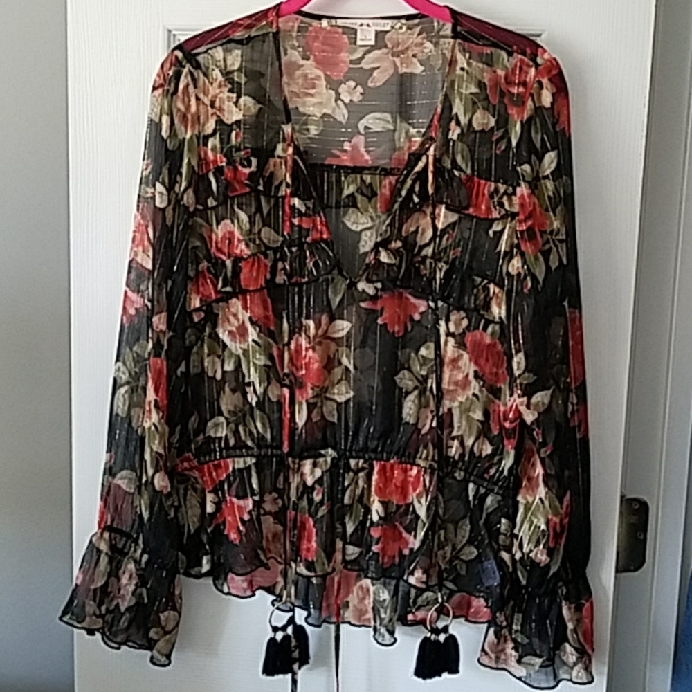 Floral Print Blouse